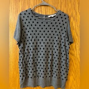 women’s polka dot top